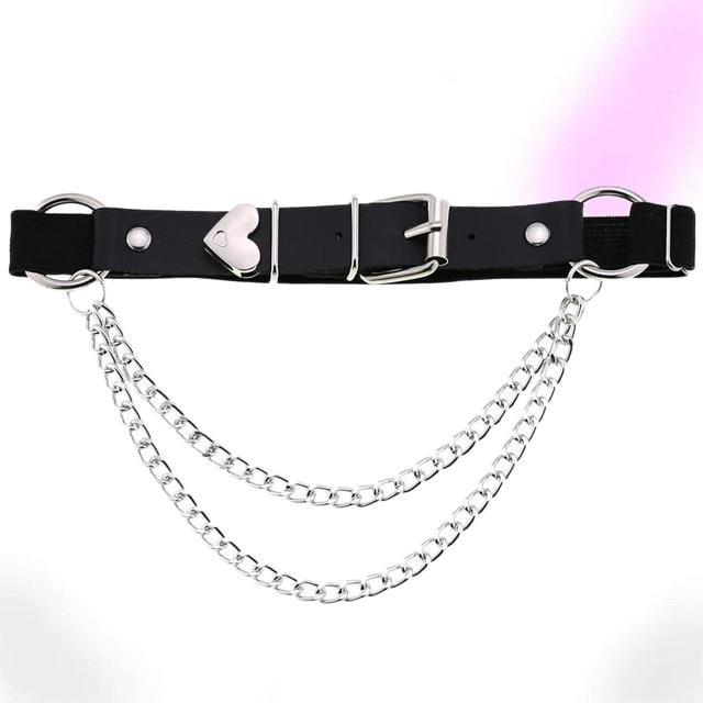 Gothic Lovestruck Leg Garter