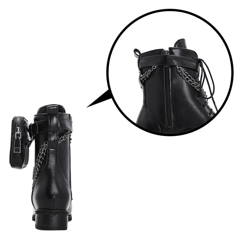 Gothic Chain Rider Boots