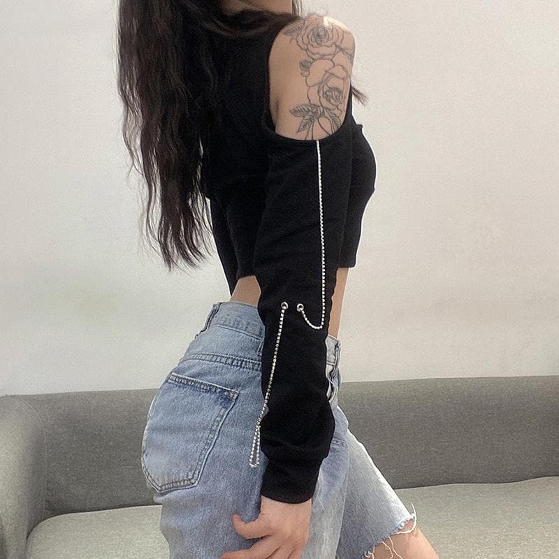 Ruthless Lolita Crop Sweater