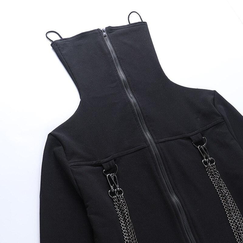 No Mercy Crop Hoodie