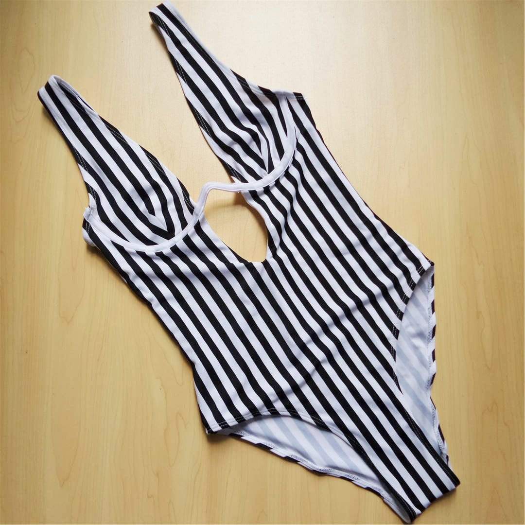 Royal Flush Stripe Bodysuit