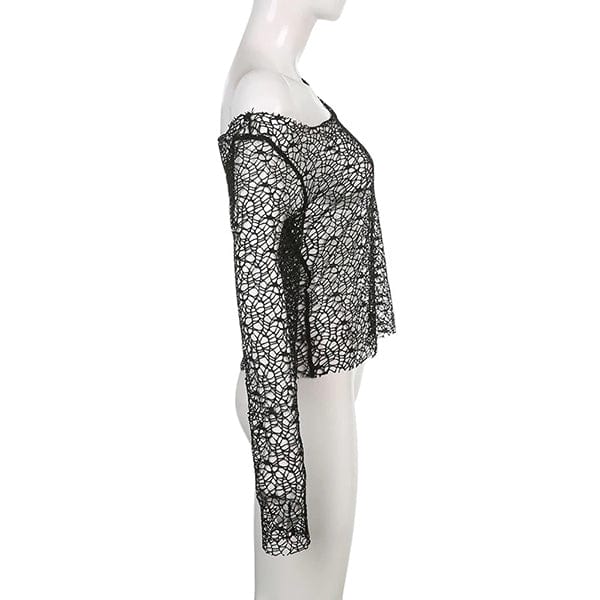 Dark Mysteries Knit Top