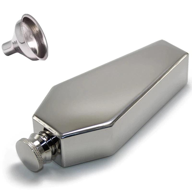 Gothic Coffin Flask