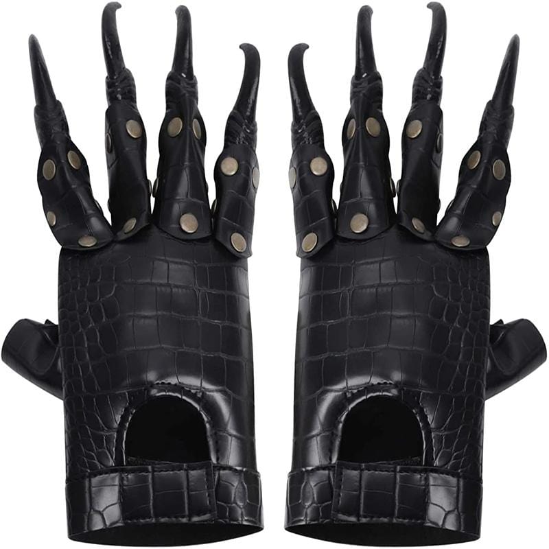 Demon Claw Leather Gloves