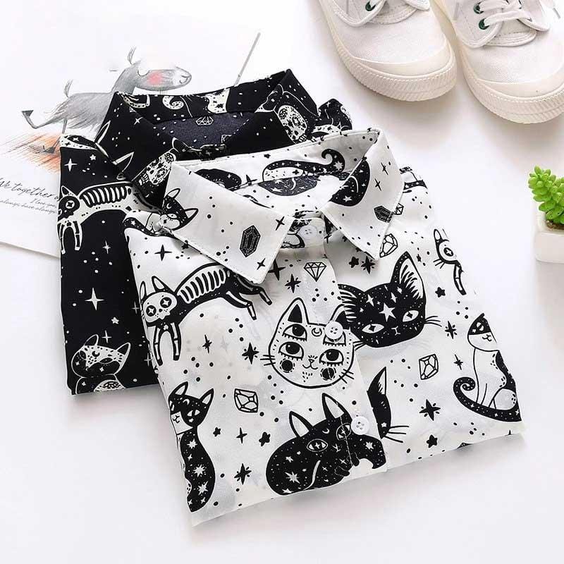Felicia Cat Blouse