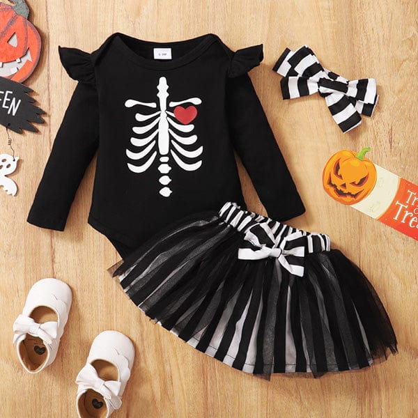 Oh My Skeleton Tutu Outfit