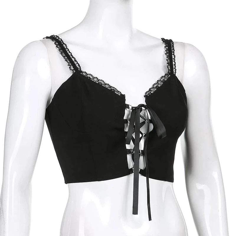 Black Soul Crop Top