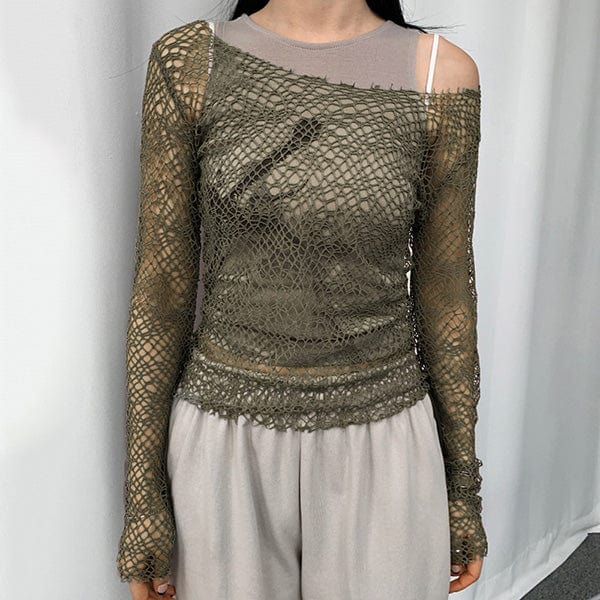 Dark Mysteries Knit Top