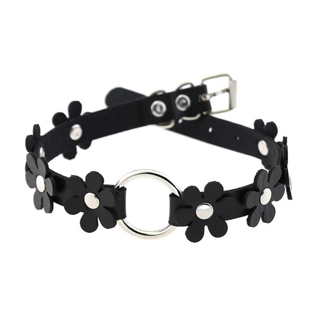 Gothic Kawaii Flower Choker