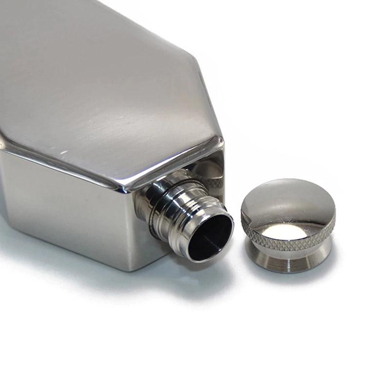 Gothic Coffin Flask