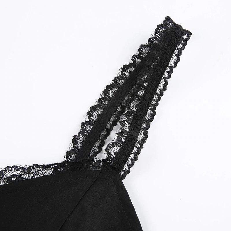 Black Soul Crop Top