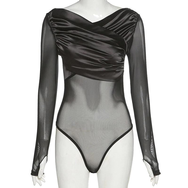 Sexy Barbie Mesh Bodysuit