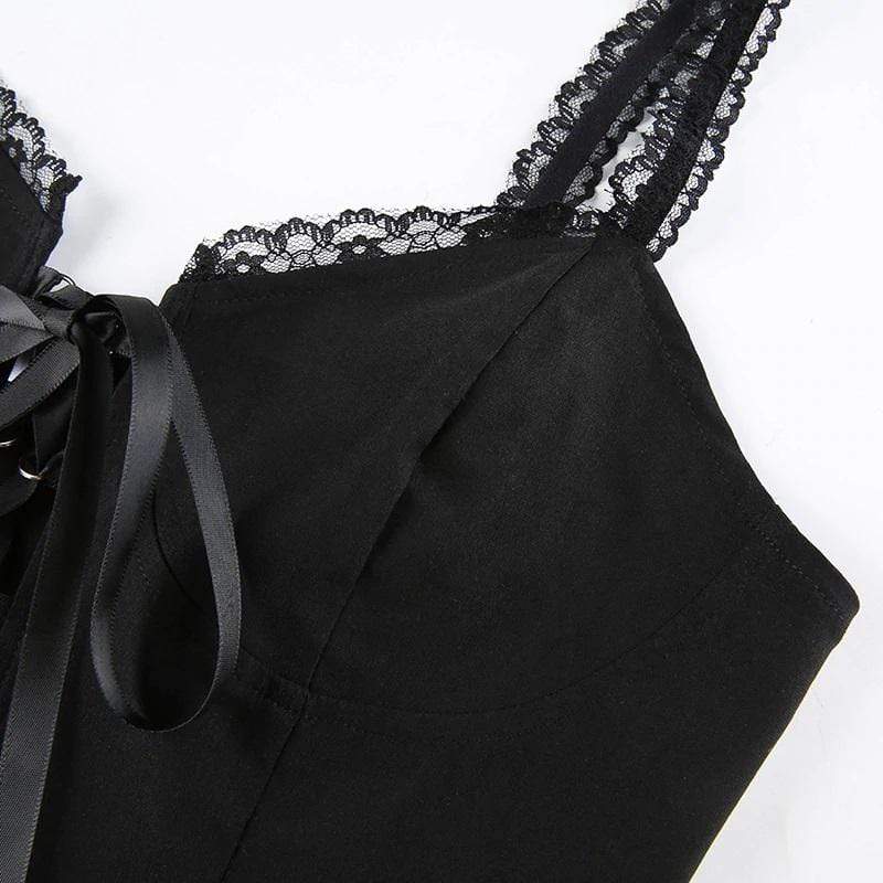 Black Soul Crop Top
