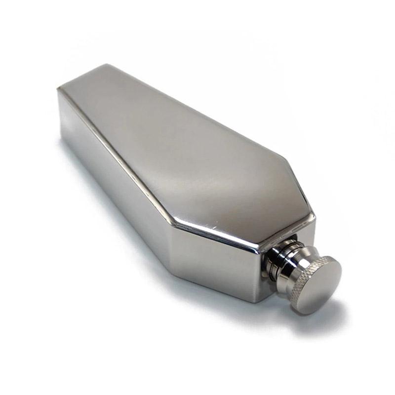 Gothic Coffin Flask