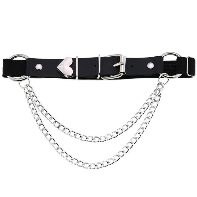Gothic Lovestruck Leg Garter