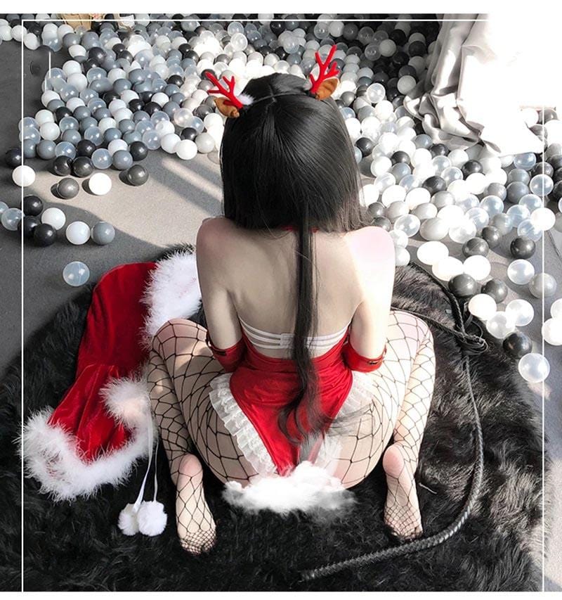 Xmas Princess Red Lingerie Set