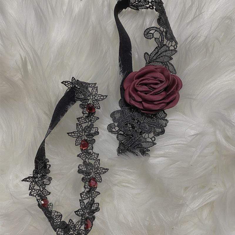 Bloody Mary Lace Leg Garters