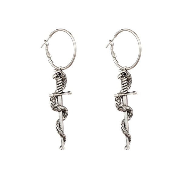 Slither Snake Drop Earrings