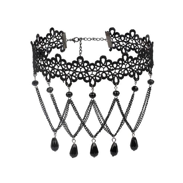 Forbidden Love Sexy Beaded Choker