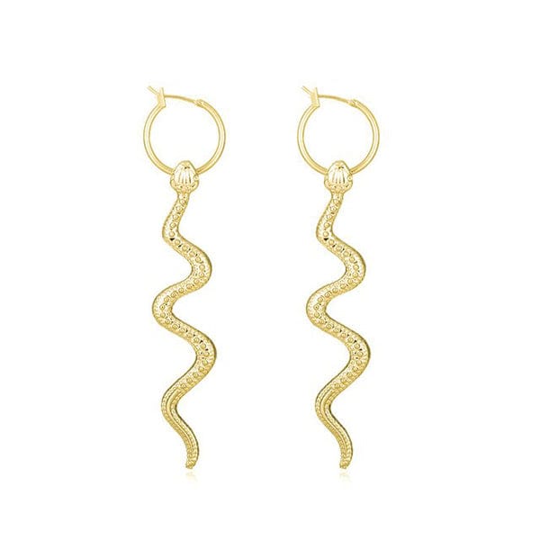 Slither Snake Drop Earrings