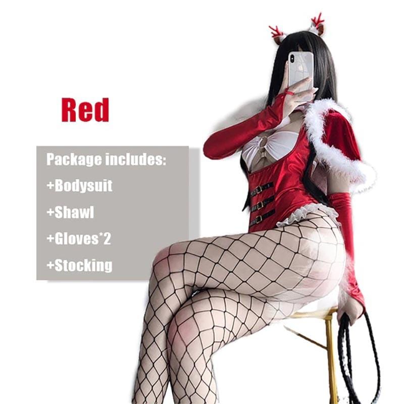 Xmas Princess Red Lingerie Set