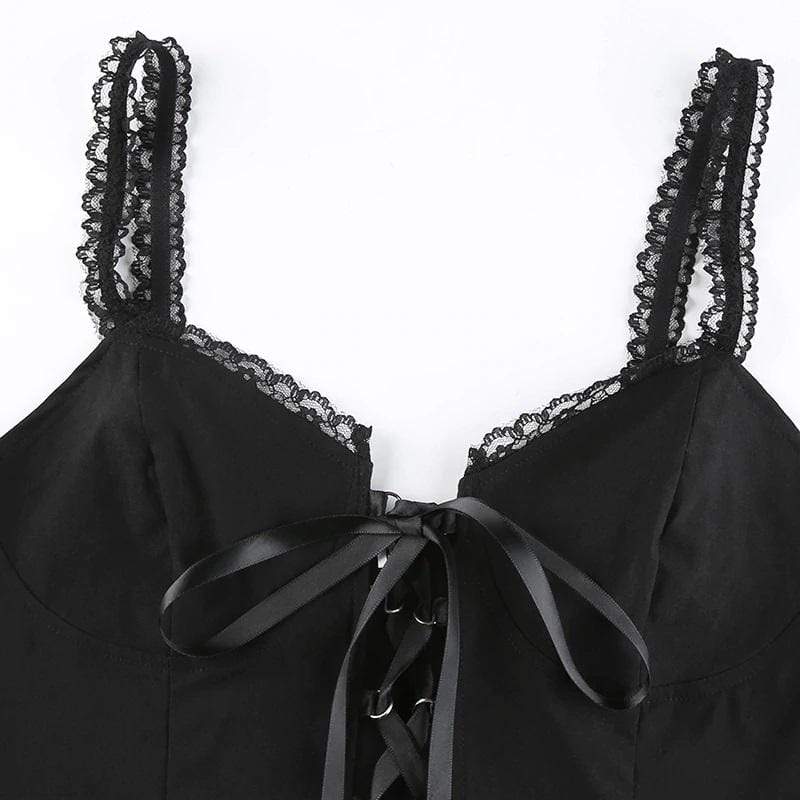 Black Soul Crop Top