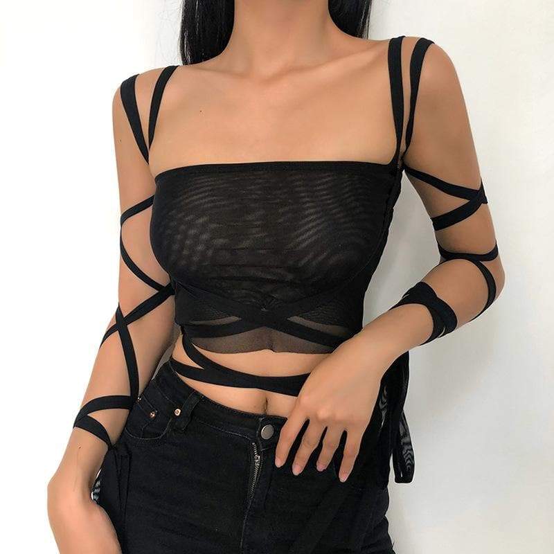 Ardetha Aesthetic Crop Top