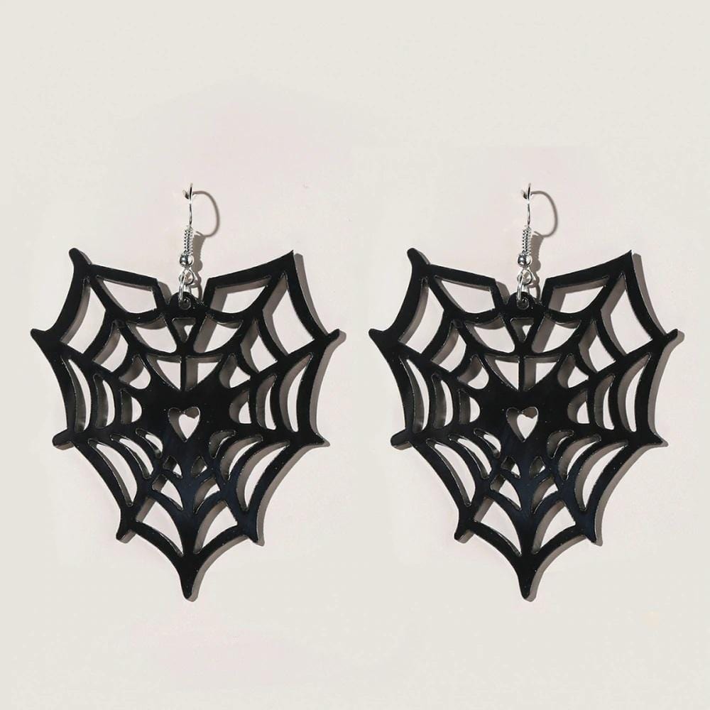 Spooky Dark Nugget Earrings
