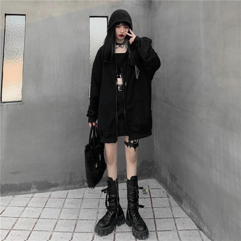 Fuzzy Devil Hoodie