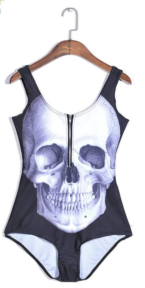 Toxic Skull Swimsuit