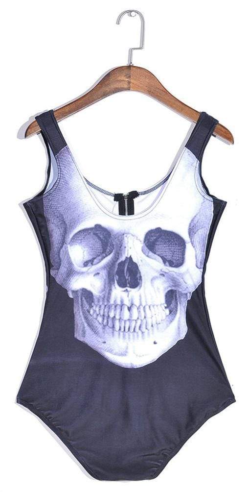 Toxic Skull Swimsuit