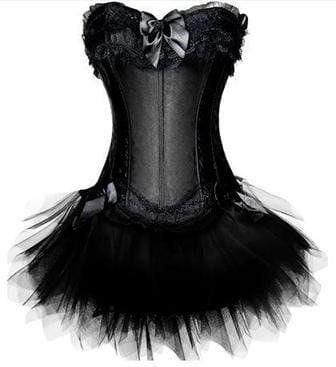The Female Gothic Dark Tutu Corset