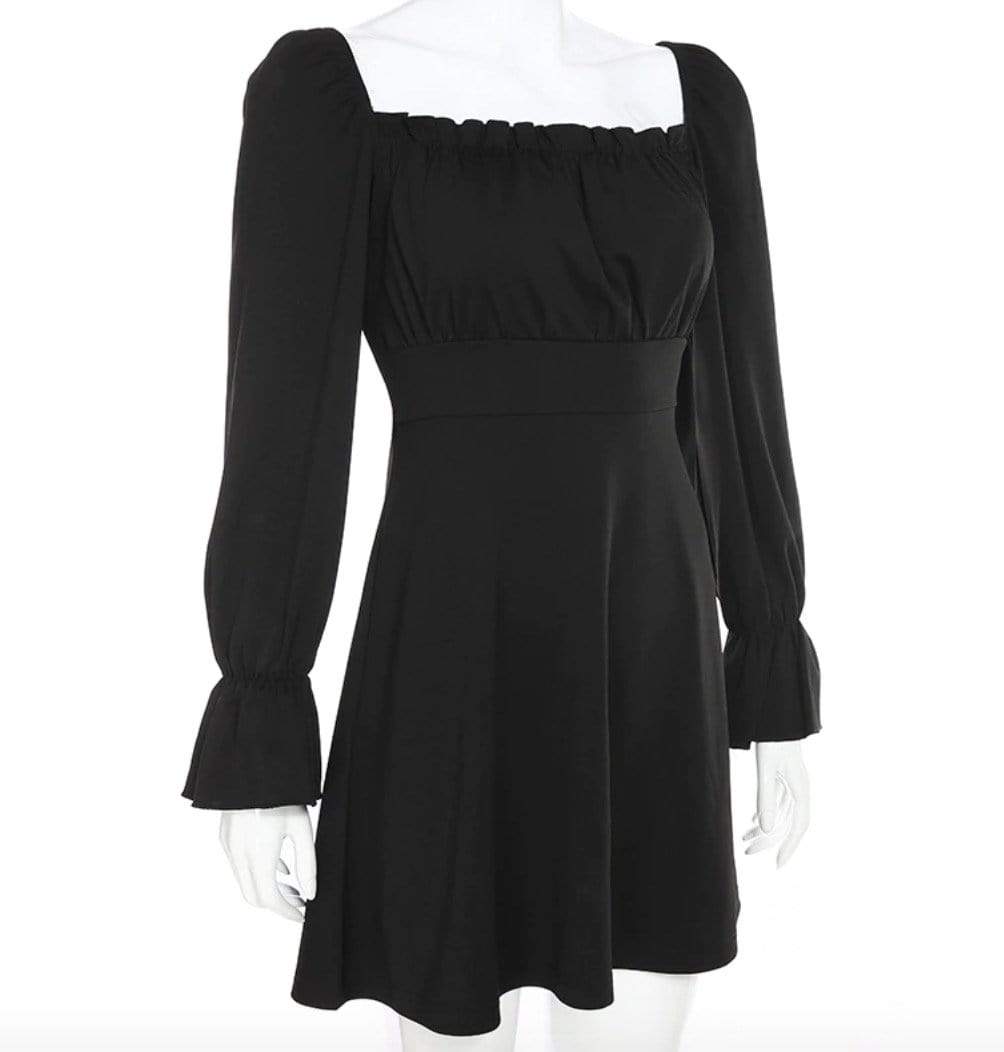 Perfect Mistake Lace Up Dress