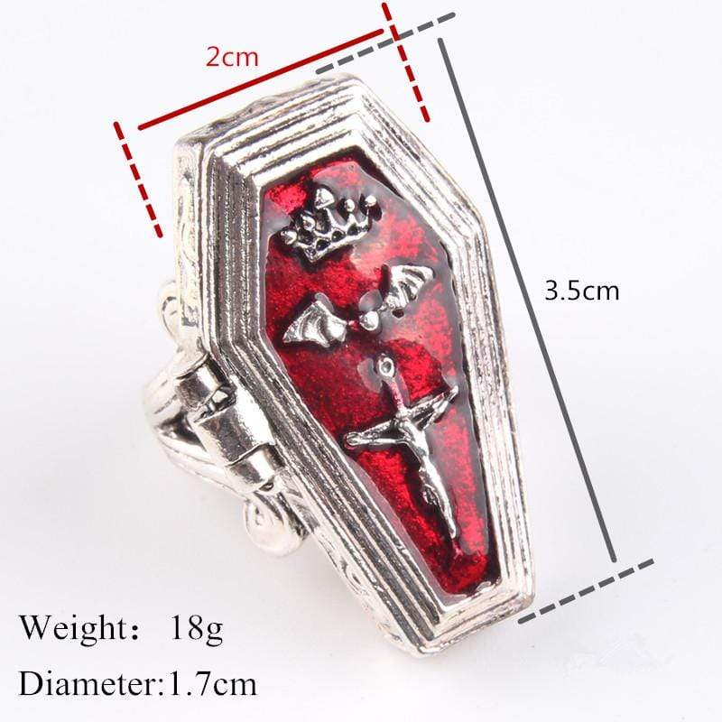 Vampire Coffin Ring
