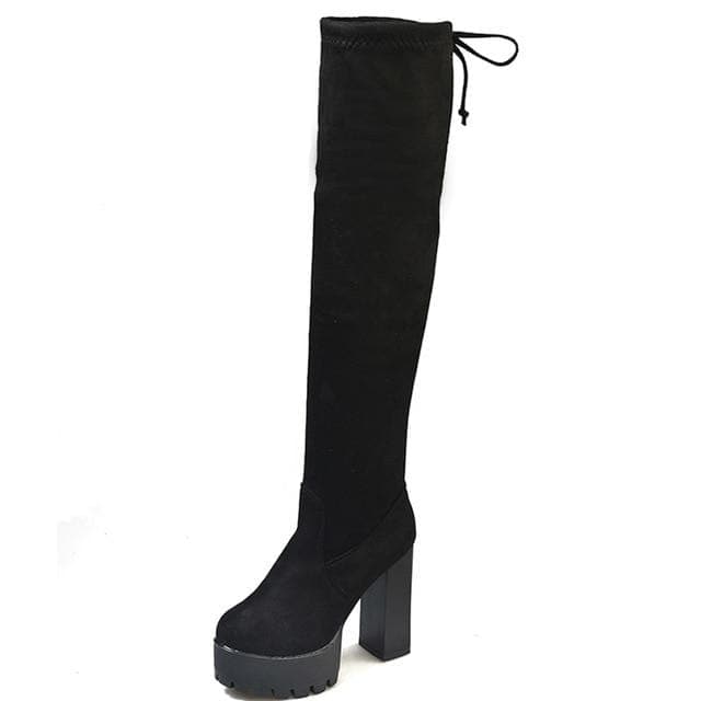 Ravana Over Knee Platform Boots