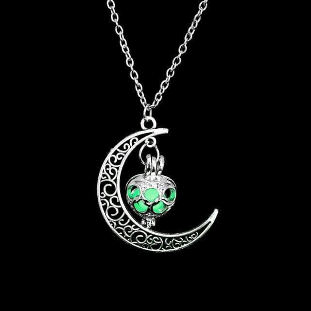 Glowing Moon Goddess Necklace