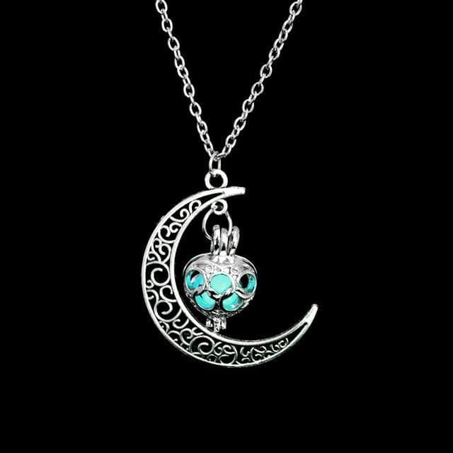 Glowing Moon Goddess Necklace