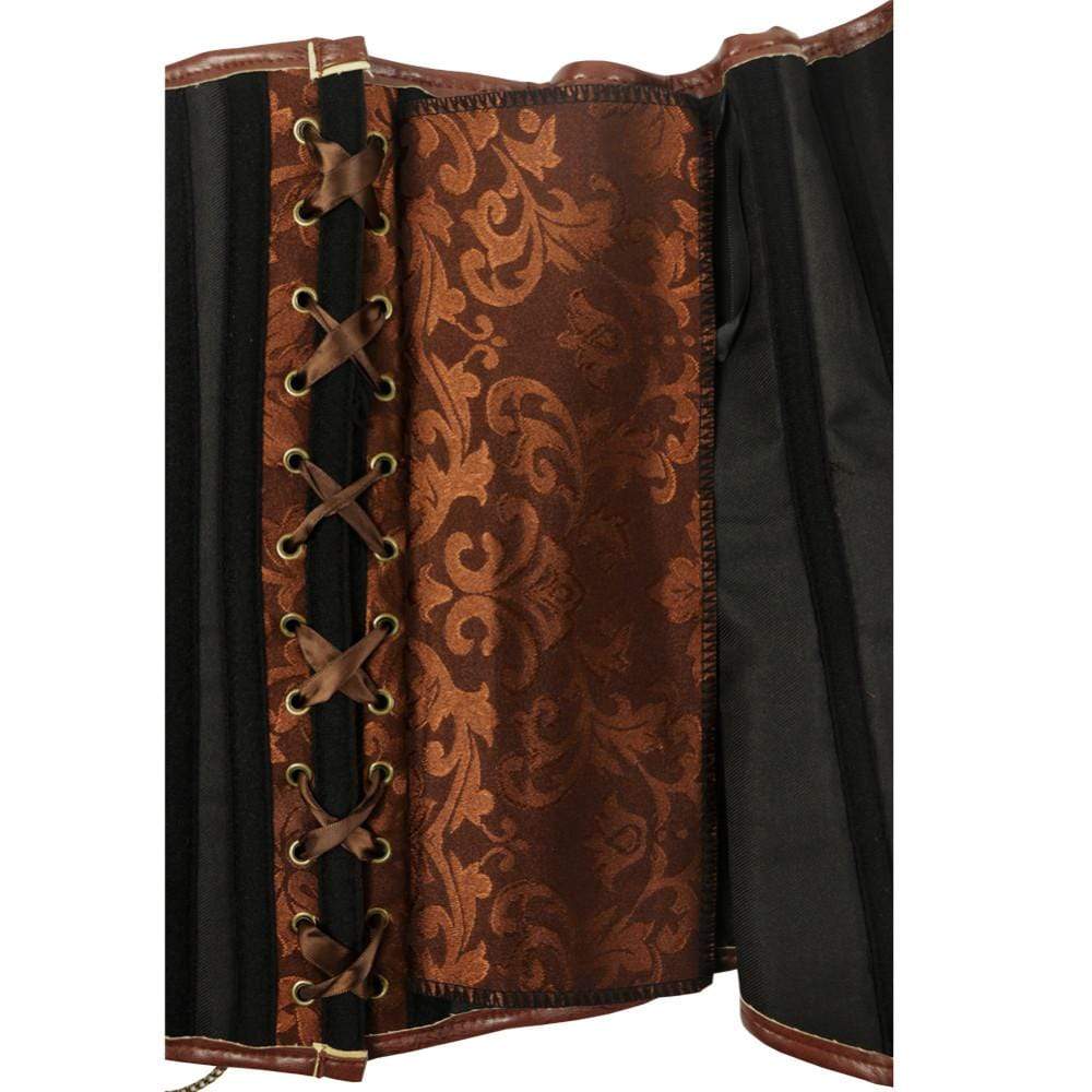 Sexy Jacquard Gothic Corset