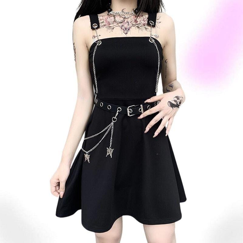 Wilderness Chain Mini Dress