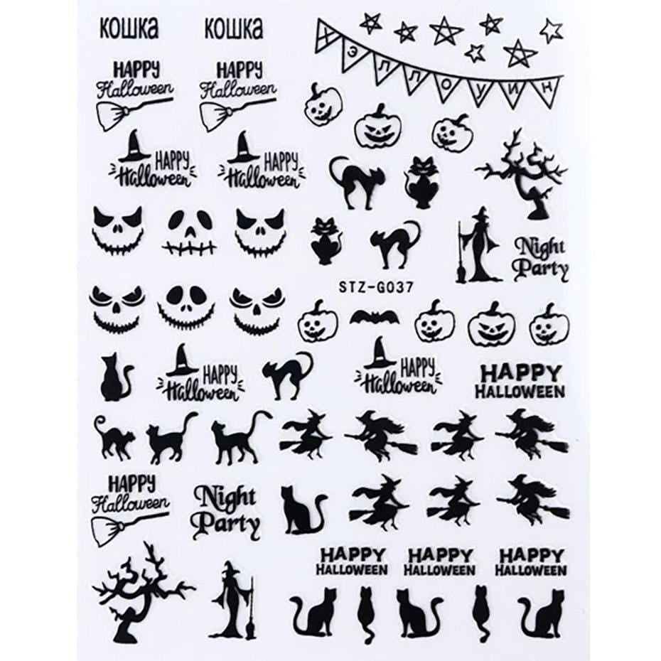Night Creepers Nail Art Stickers