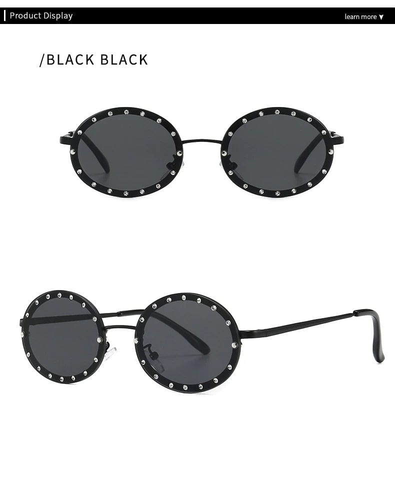 Valentina Studded Vintage Sunglasses