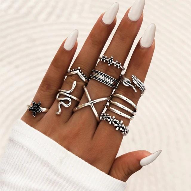 Medusa Vintage Snake Rings