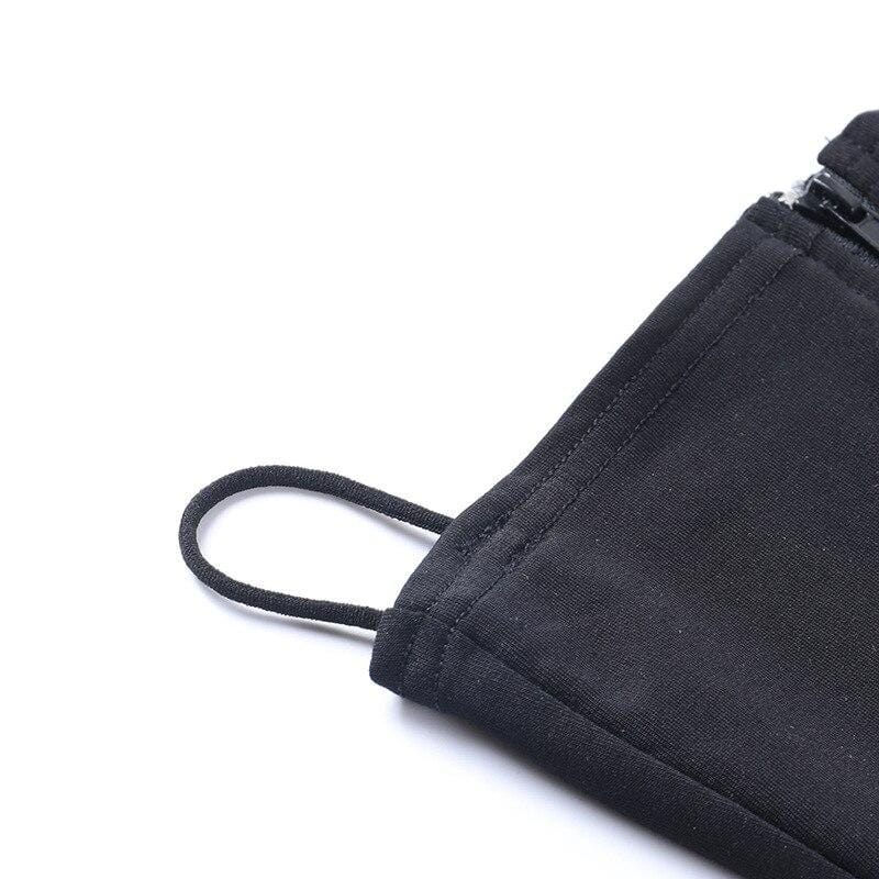 No Mercy Crop Hoodie