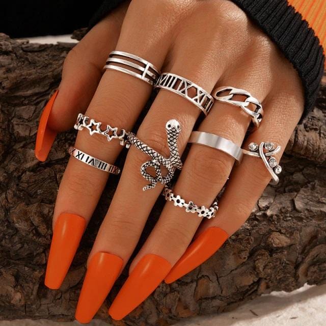 Medusa Vintage Snake Rings