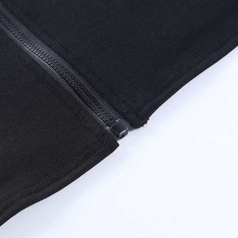 No Mercy Crop Hoodie