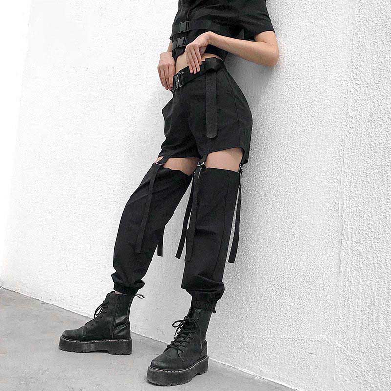 Hollow Out Pants