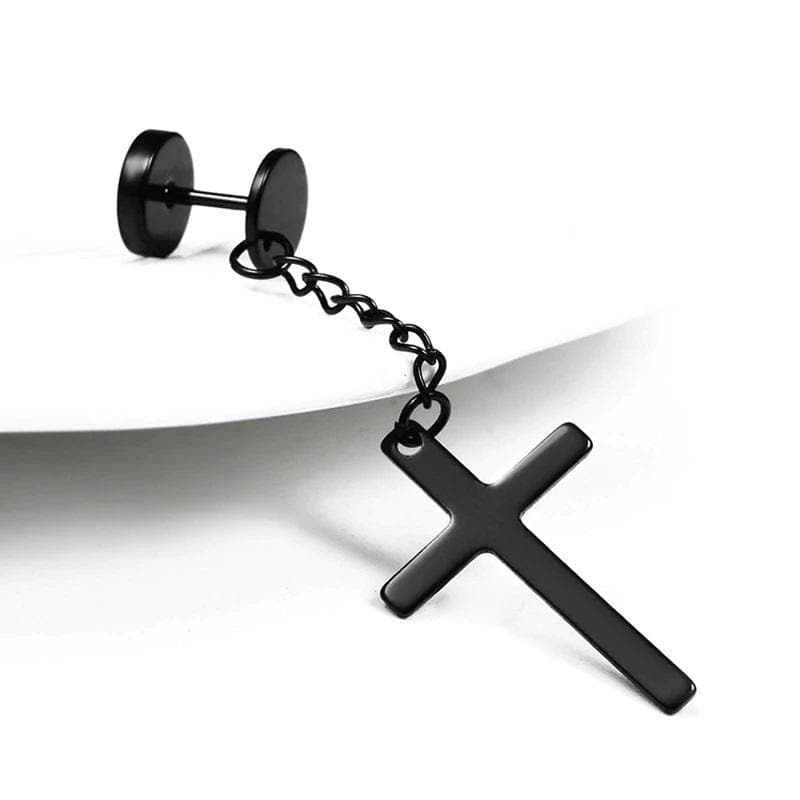 Celestial Crucifix Earrings