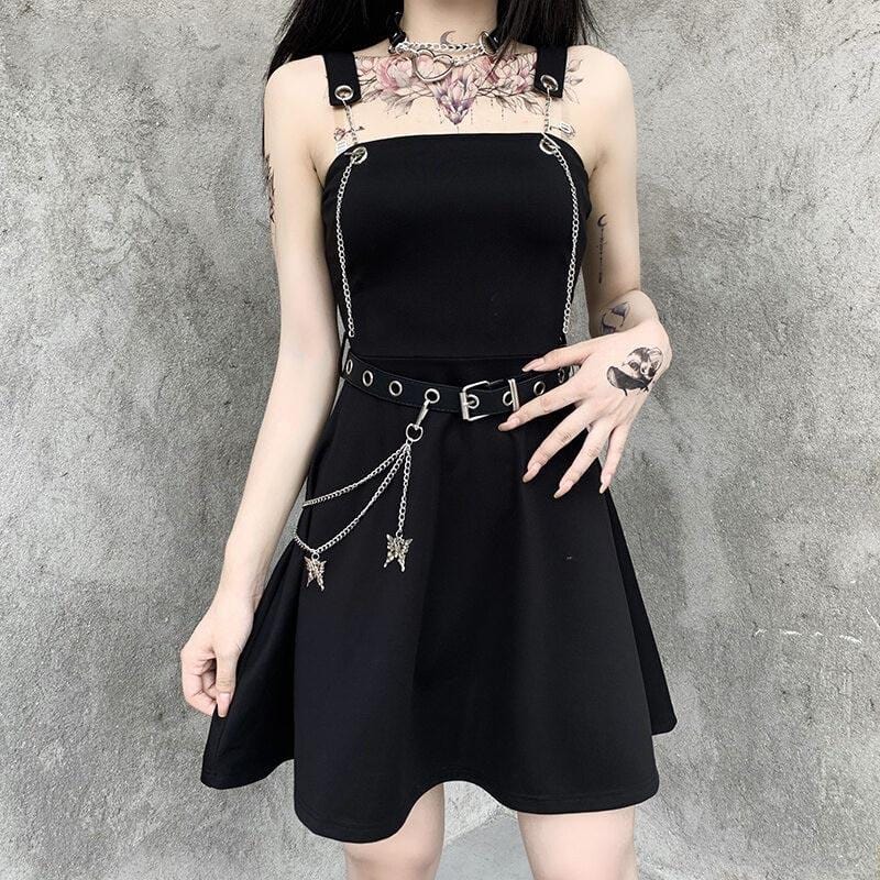 Wilderness Chain Mini Dress
