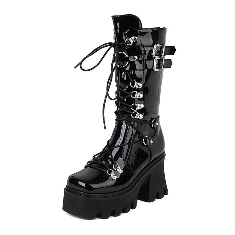 Get High Chunky Platform Boots