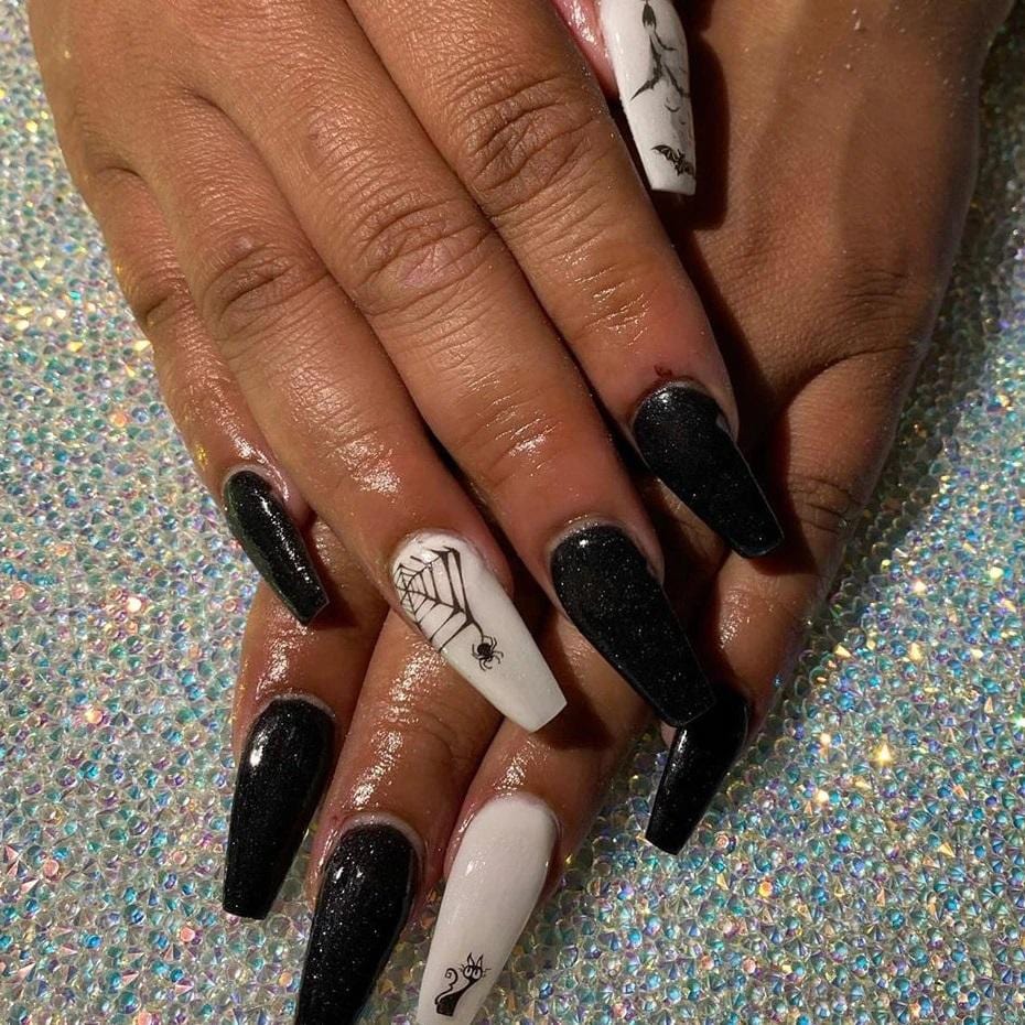 Night Creepers Nail Art Stickers